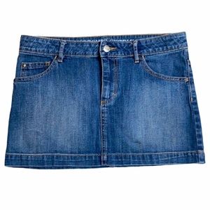 Mossimo Supply Co. Girls Denim Mini-skirt